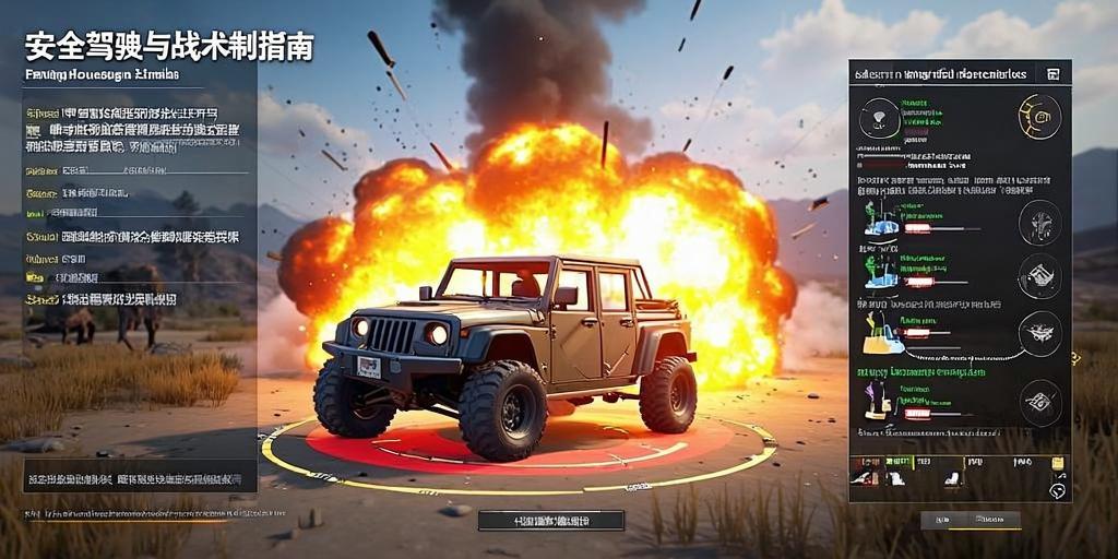 和平精英载具爆炸伤害解析,安全驾驶与站术反制指南,和平精英载具爆炸伤害机制与安全驾驶站术全解析 第1张 和平精英载具爆炸伤害解析,安全驾驶与站术反制指南,和平精英载具爆炸伤害机制与安全驾驶站术全解析 第1张