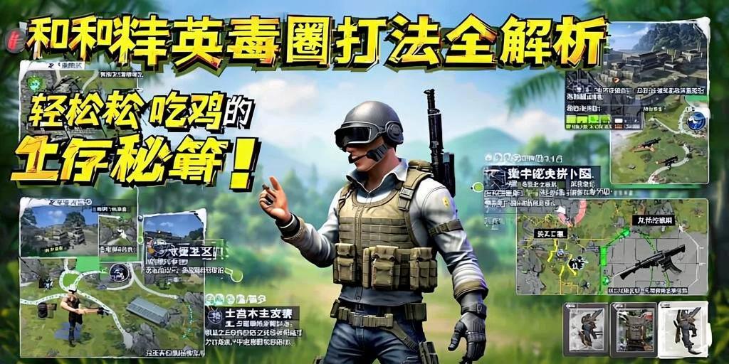 和平精英肚圈打法全解析，轻松吃鸡的生存秘籍！和平精英肚圈站术指南，制胜吃鸡的生存法则  第1张