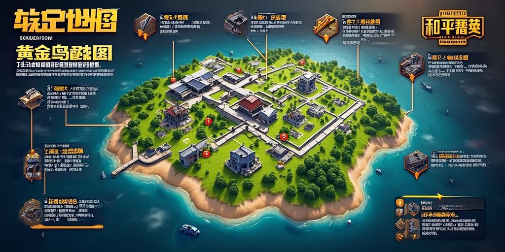 和平精英黄金岛地图攻略,轻松吃鸡的隐藏技巧大公开!和平精英黄金岛地图隐藏技巧,轻松吃鸡全攻略 第1张 和平精英黄金岛地图攻略,轻松吃鸡的隐藏技巧大公开!和平精英黄金岛地图隐藏技巧,轻松吃鸡全攻略 第1张